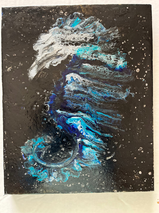 Seahorse Acrylic Art