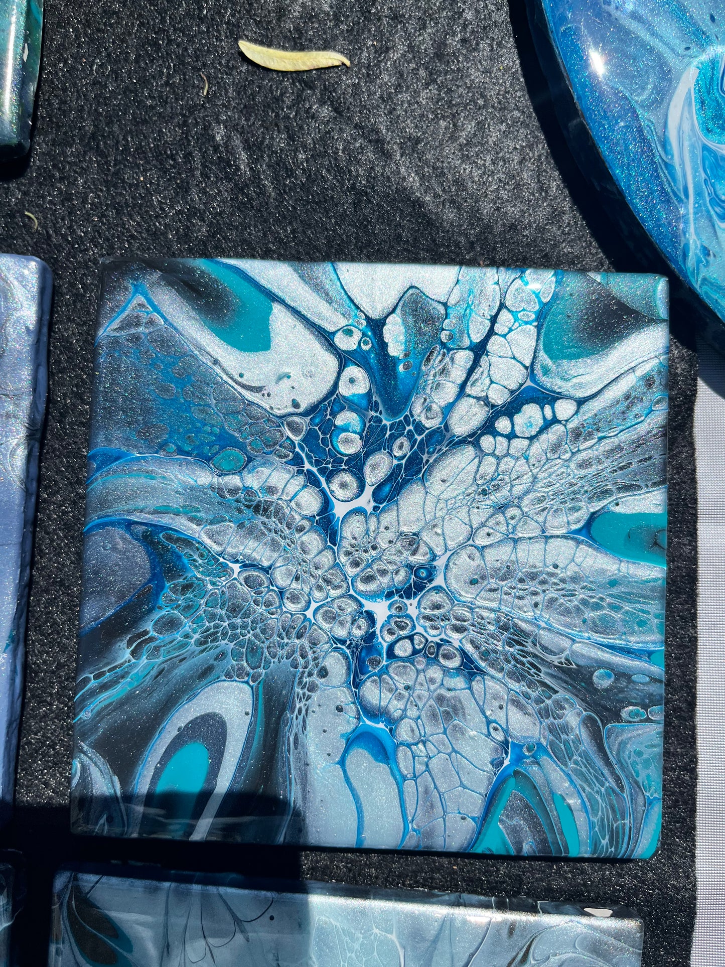 Hand Painted Coasters and Trivets