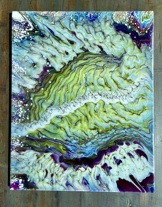 Acrylic painting on canvas