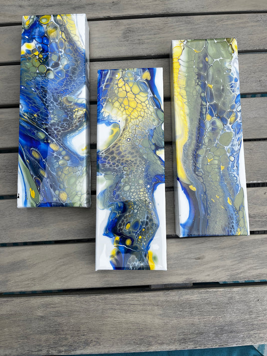 Under the Tuscan Sun Triptych Painting