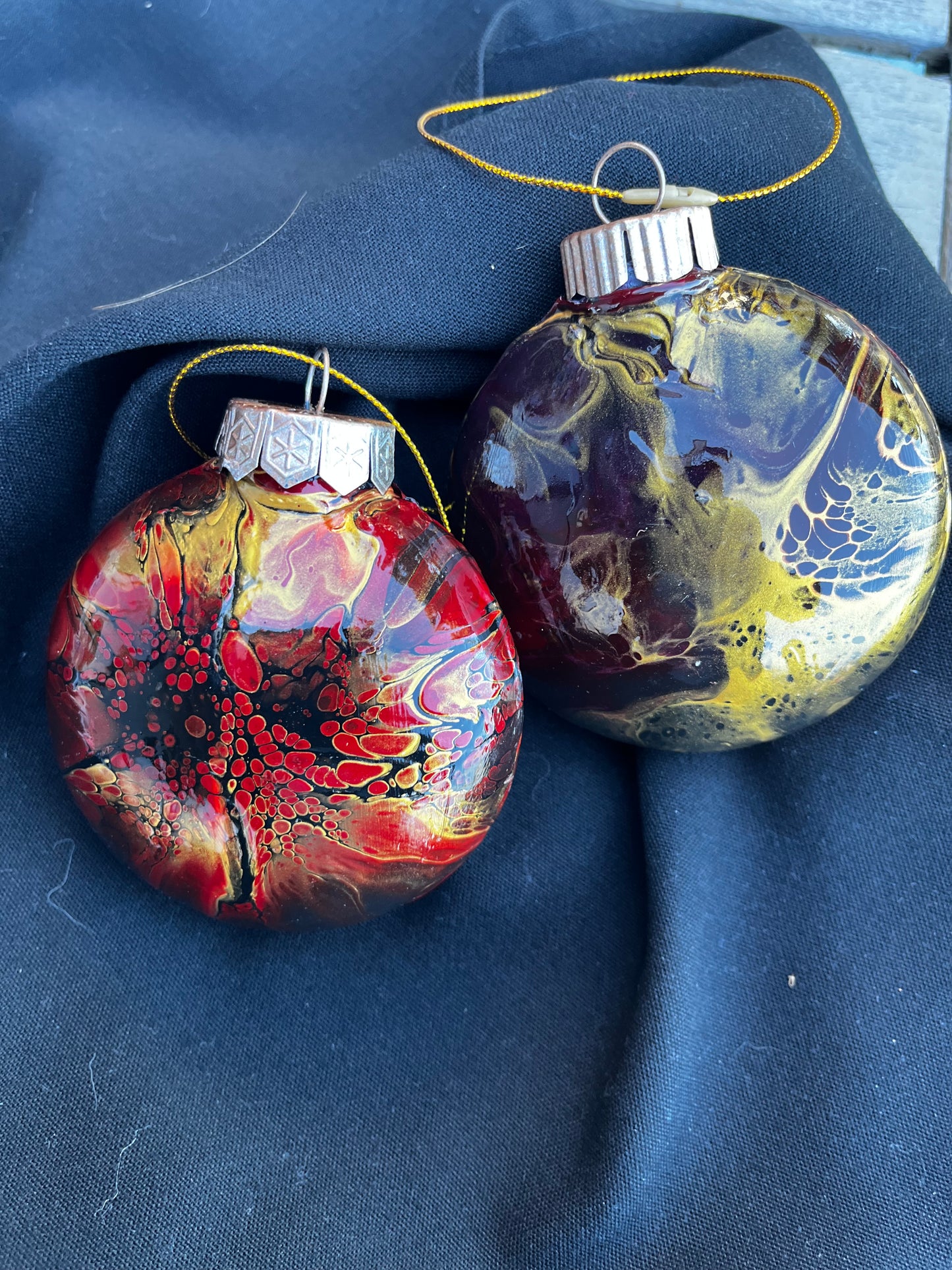 Hand Painted Holiday Ornaments