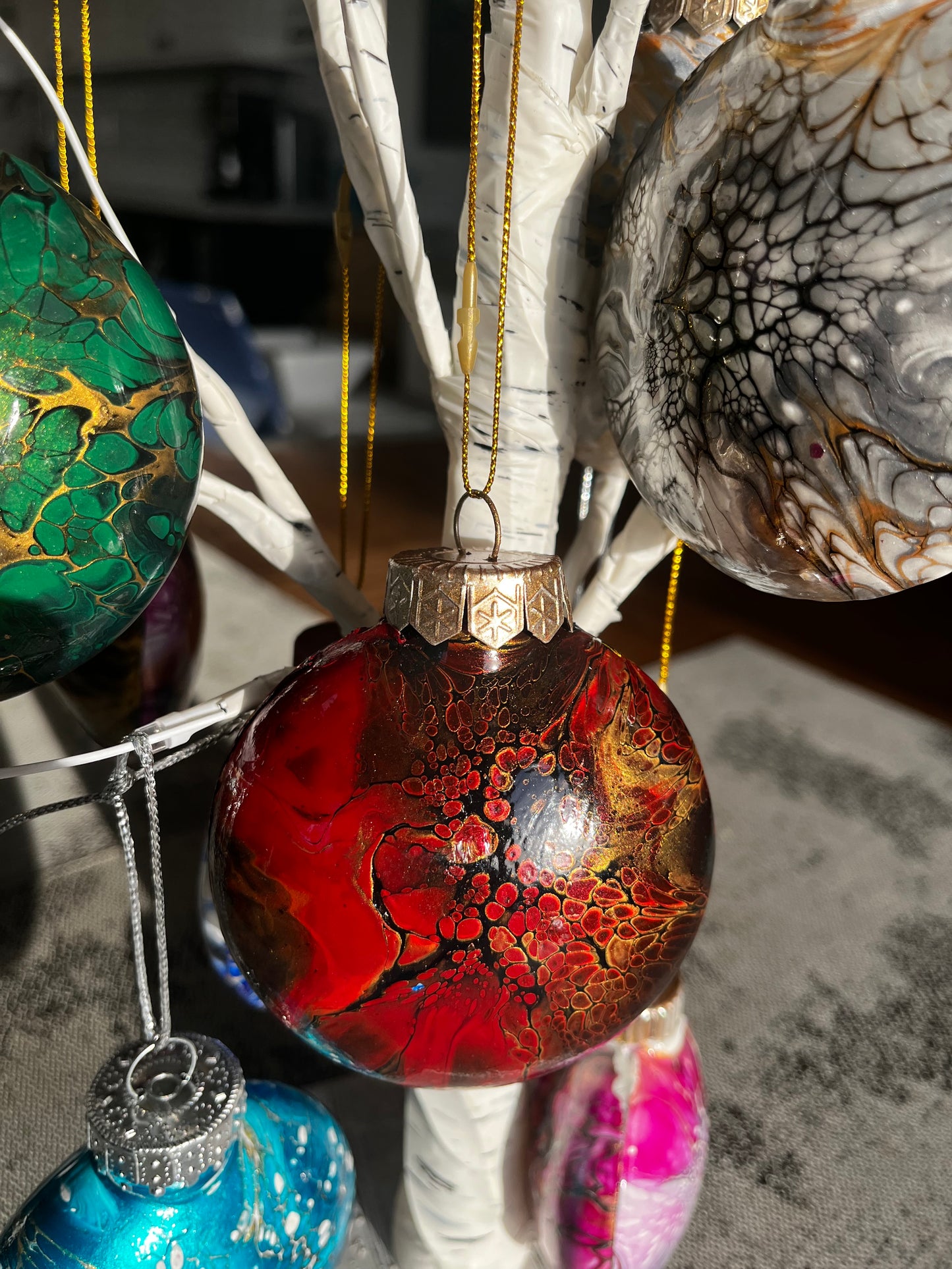 Hand Painted Holiday Ornaments