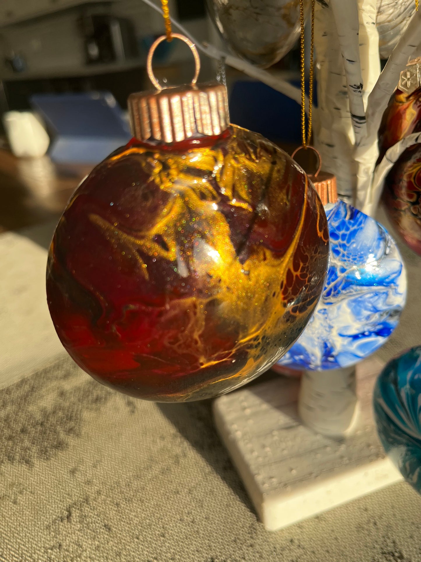 Hand Painted Holiday Ornaments