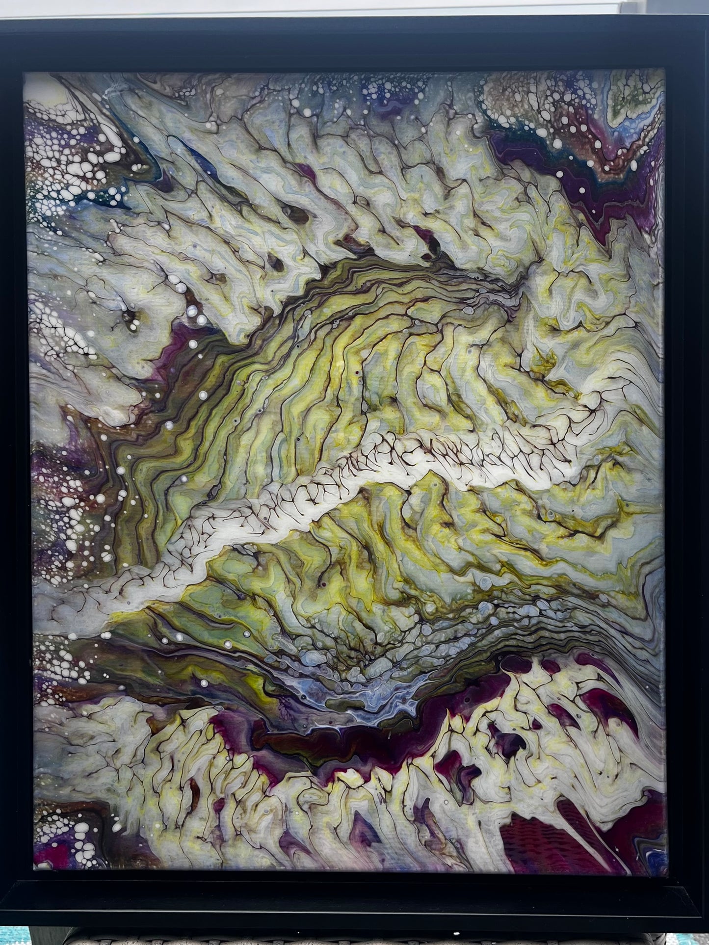 Acrylic painting on canvas