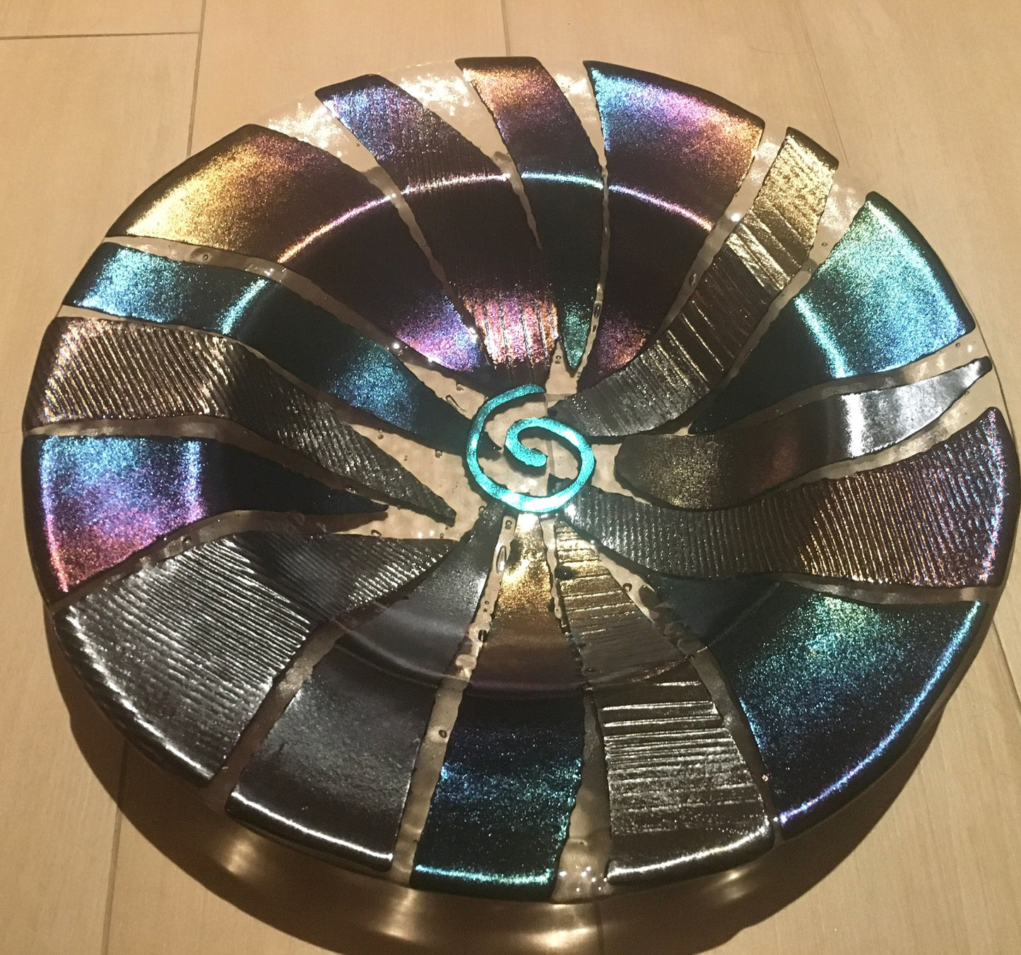 Eternity Fused Glass Bowl