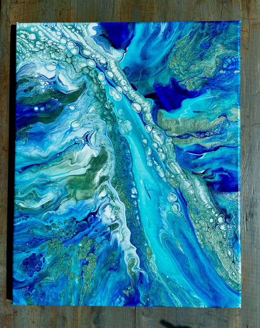 Waterfall Original Painting