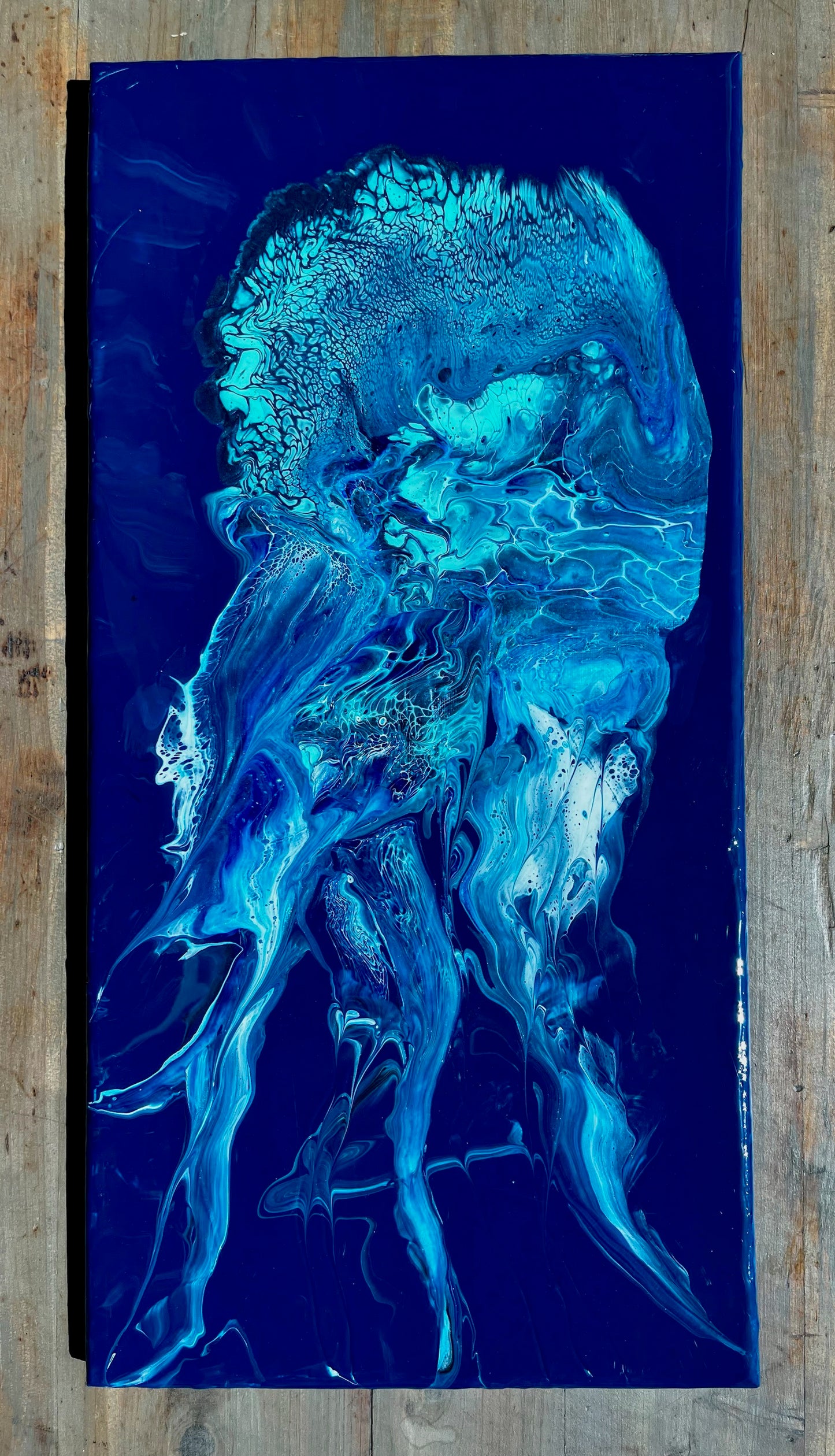 Jellyfish Acrylic Abstract Original Painting